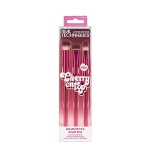 Real Techniques Limited Edition Eyeshadow Brush Set Cherry On Top